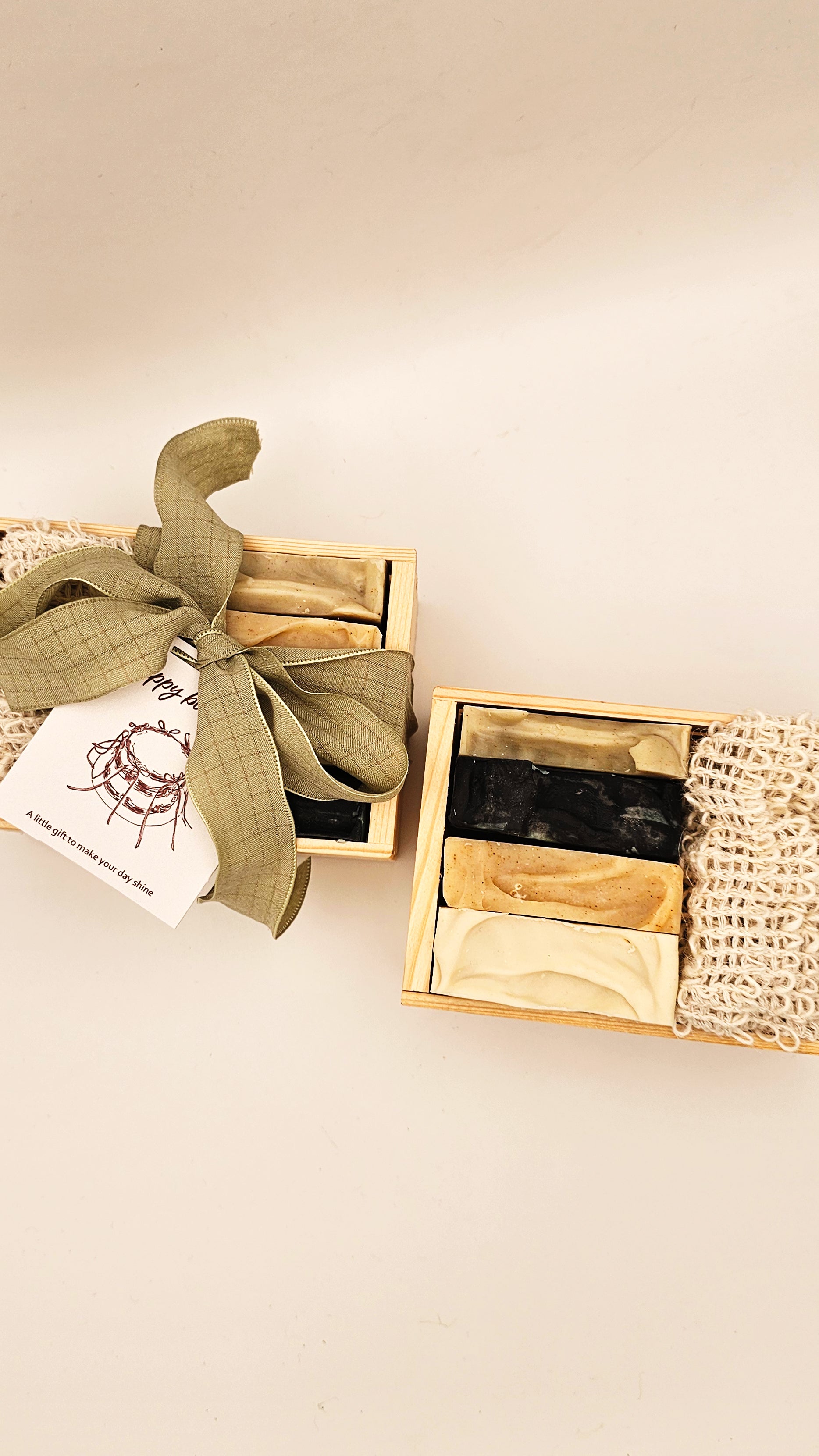 Natural soap gift box | Handmade skincare set by Latheray.